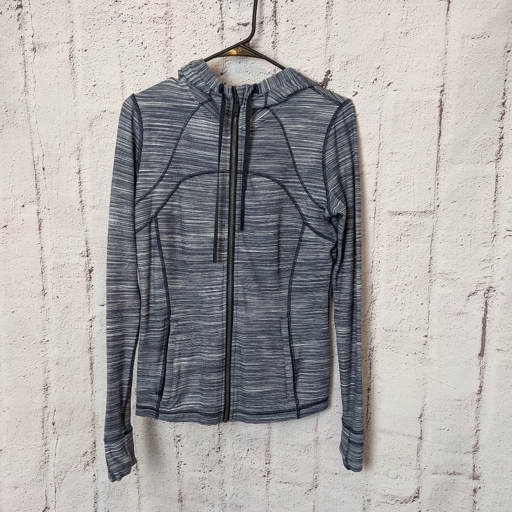 LULULEMON Define Jacket size 10 M Spaced Out Space Dye Blue